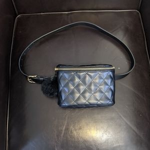 Black & Gold Fanny Pack